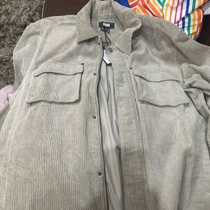 Paige Cord Jacket Size XXL